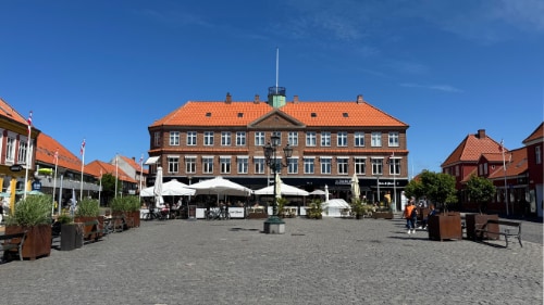 Rønne town centre