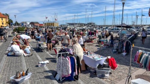 Nexø centrum og havn