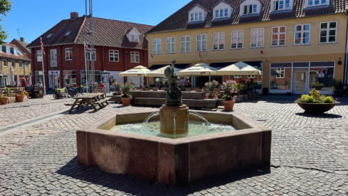 Nexø centrum og havn