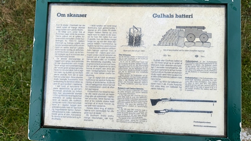 Gulhals batteri