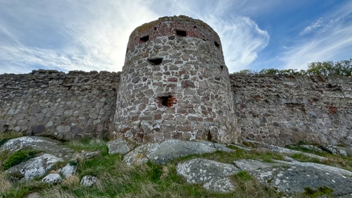 Hammrshus borgruin
