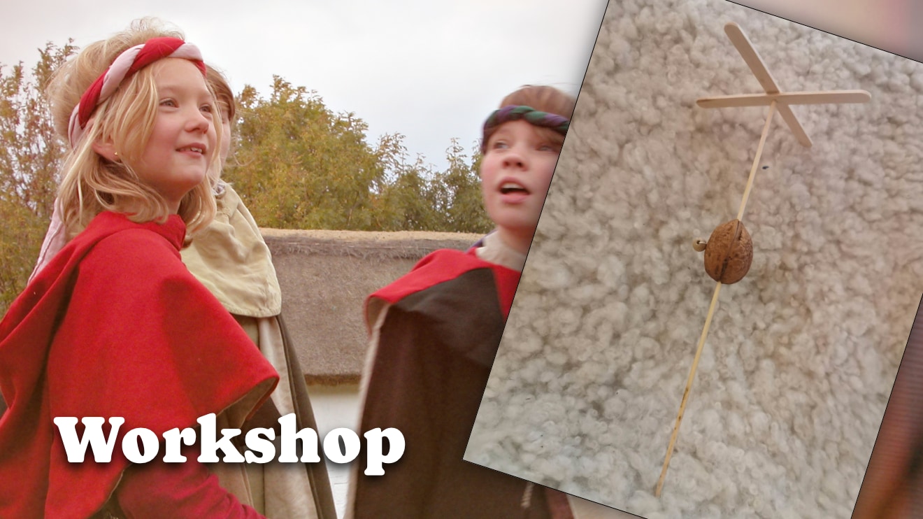 Workshop: Lav en nøddemølle – legetøj fra middelalderen